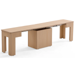 Flexi-Table FB-1.8B (NW) Flexi-Bench 0.5-1.8米 可伸縮長凳 (自然木色)